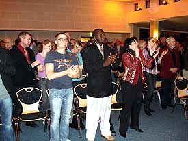 Standing ovation f�r the concert.